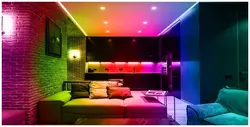 Рахи LED дар шифт дар акс хоб