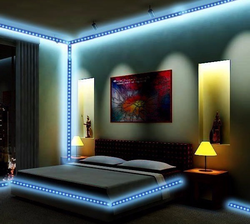 Рахи LED дар шифт дар акс хоб