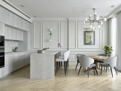 Classic kitchen wall design