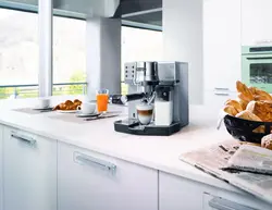 Кофемашина В Интерьере Кухни