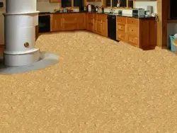 Photo Of Cork Floors In The Apartment