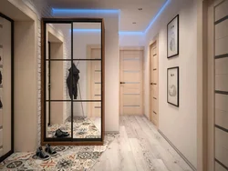 Small hallways tiled design