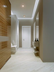 Tiles for the hallway floor design in a small apartment photo