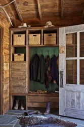 Dacha interior hallway