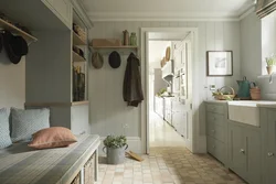 Dacha interior hallway