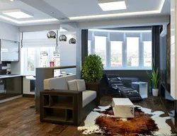 Qonaq Otağı Dizaynı 25 Kv M Balkonlu