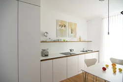 Yuqori shkaflarsiz minimalist oshxona dizayni