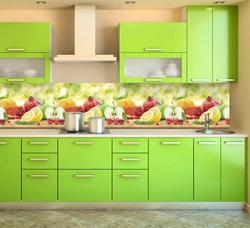 Кухонные фартуки для кухни из пластика фото