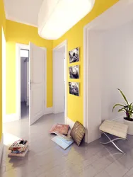 Hallway color color combination photo
