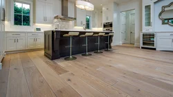 Quartz vinyl on the kitchen wall photo