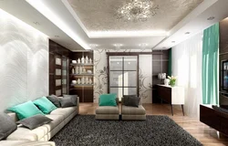 Living room walk-through real photos