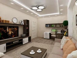 Living room walk-through real photos