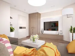 Qonaq otağı 16 kv m dizayn