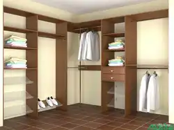 Гардеробные системы угловые фото