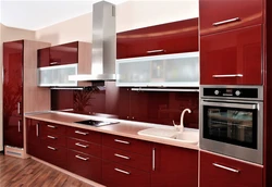 Glossy Kitchen Front Design