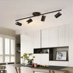 Mətbəx daxili fotoşəkildə işıqlandırma izi
