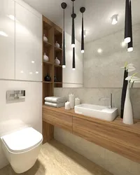 Modern small bathroom interior