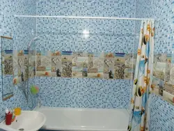 Plastic tile bathroom design