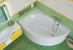 Акриловые ванны размеры фото угловые