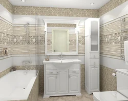 Alma ceramica bathroom tiles in the interior photo