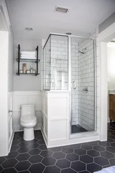 Interior Bathroom With Tray Photo