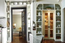 How To Decorate A Kitchen Door Photo