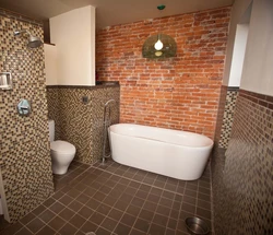 Kərpic Kafel Hamam Dizaynı