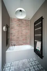 Kərpic kafel hamam dizaynı
