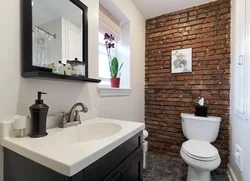 Kərpic kafel hamam dizaynı