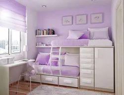 Small bedroom design for girls