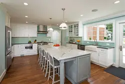 Walk-through kitchen in your home photo