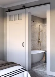 Bathroom design with doors