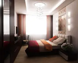 Rectangular Bedroom Design 15 Sq.M.