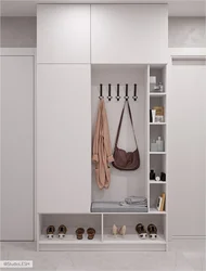 Hallway for shoes photo in modern style