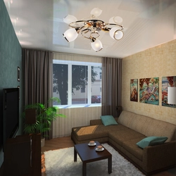 Bedroom With Sofa In Khrushchev Photo