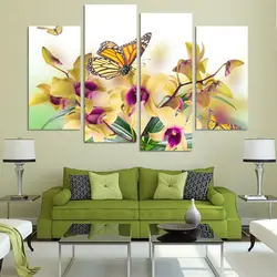 Modern modular paintings for living room interior