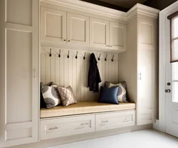 Hallway With Large Closet Interior