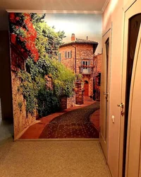 Photo wallpaper for the hallway and corridor photo