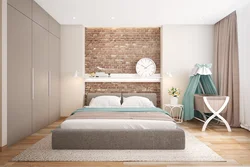 Bedroom interior design bed walls