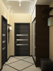 Hallway design in an apartment 5 sq m photo