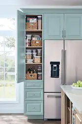 Built-In Cabinet Pencil Case For The Kitchen Photo