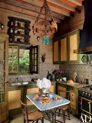 Country style kitchen design
