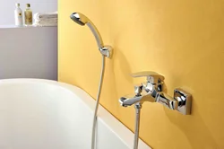 One faucet in the bathroom photo