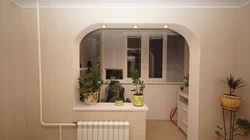 Design to combine the loggia