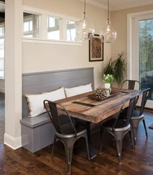 Dining area for kitchen table and chairs photo
