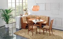 Dining area for kitchen table and chairs photo