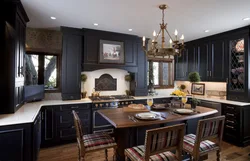 Combination of styles in the kitchen photo