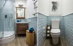 Bath design photo in a separate apartment