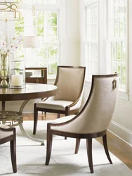 Modern fashionable chairs for the kitchen photo