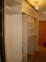 Wardrobe in the hallway depth cm photo